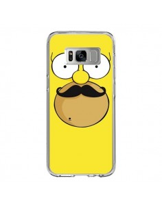 Coque Samsung S8 Homer Movember Moustache Simpsons -...
