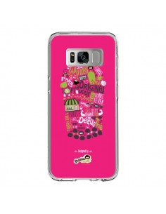 Coque Samsung S8 Bubble Fever Original Flavour Rose -...