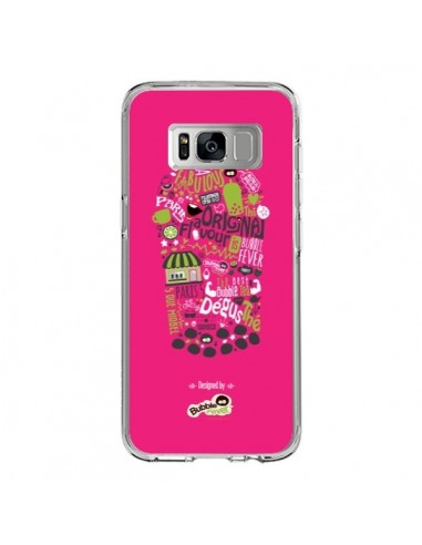 Coque Samsung S8 Bubble Fever Original Flavour Rose - Bubble Fever