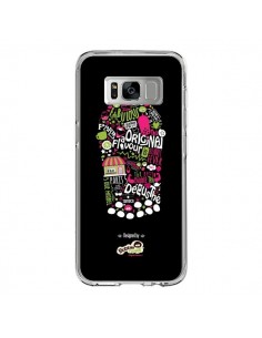 Coque Samsung S8 Bubble Fever Original Flavour Noir -...