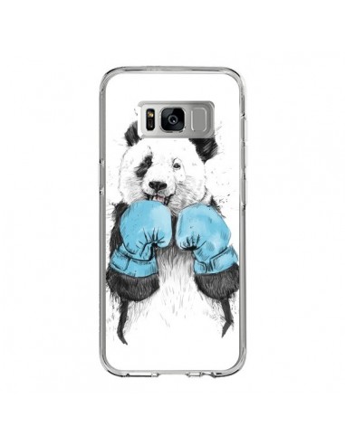 Coque Samsung S8 Winner Panda Boxeur - Balazs Solti