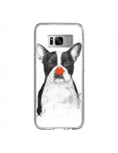 Coque Samsung S8 Clown Bulldog Chien Dog - Balazs Solti