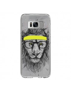 Coque Samsung S8 Hipster Lion - Balazs Solti
