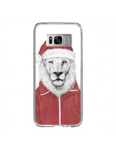 Coque Samsung S8 Santa Lion Père Noel - Balazs Solti