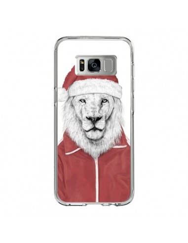 Coque Samsung S8 Santa Lion Père Noel - Balazs Solti
