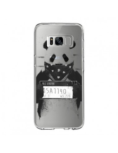 Coque Samsung S8 Bad Panda Transparente - Balazs Solti