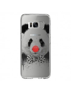 Coque Samsung S8 Clown Panda Transparente - Balazs Solti
