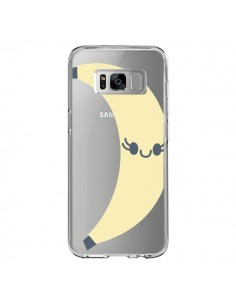 Coque Samsung S8 Banana Banane Fruit Transparente -...