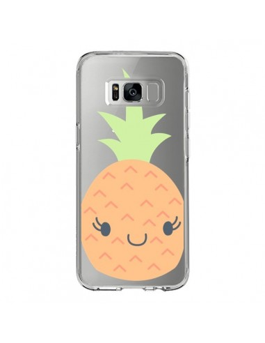Coque Samsung S8 Ananas Pineapple Fruit Transparente - Claudia Ramos
