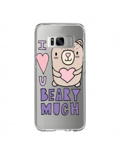 Coque Samsung S8 I Love You Beary Much Nounours...