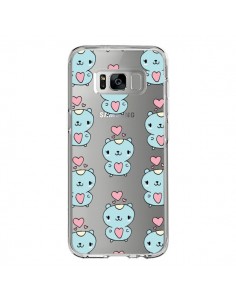 Coque Samsung S8 Hamster Love Amour Transparente -...