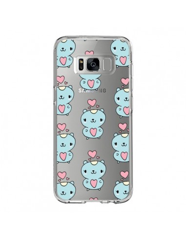 Coque Samsung S8 Hamster Love Amour Transparente - Claudia Ramos