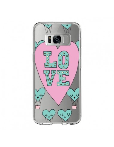 Coque Samsung S8 Love Nuage Montgolfier Transparente - Claudia Ramos