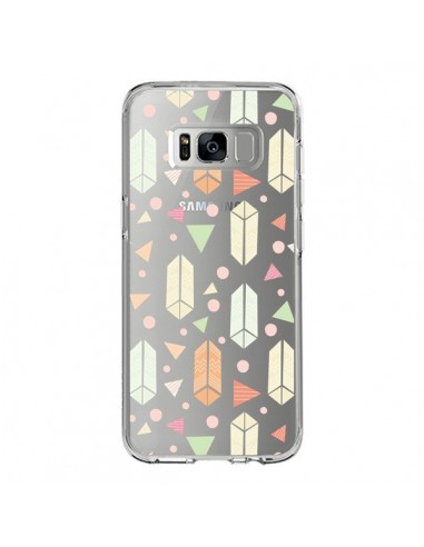 Coque Samsung S8 Arrow Fleche Azteque Transparente - Claudia Ramos