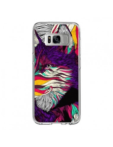 Coque Samsung S8 Color Husky Chien Loup - Danny Ivan