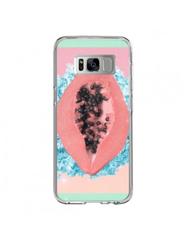 Coque Samsung S8 Papaya Rocks Fruit - Danny Ivan