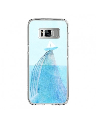 Coque Samsung S8 Baleine Whale Bateau Mer - Eric Fan