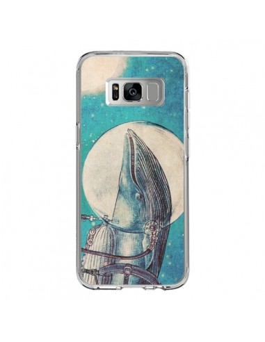 Coque Samsung S8 Baleine Whale Voyage Journey - Eric Fan