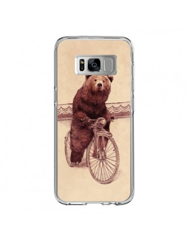 Coque Samsung S8 Ours Velo Barnabus Bear - Eric Fan