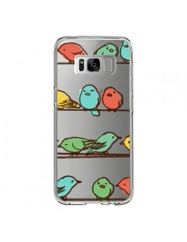 Coque Samsung S8 Oiseaux Birds Transparente - Eric Fan