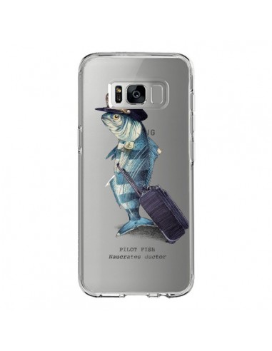 Coque Samsung S8 Pilot Fish Poisson Pilote Transparente - Eric Fan