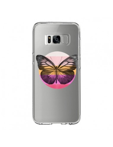 Coque Samsung S8 Papillon Butterfly Transparente - Eric Fan