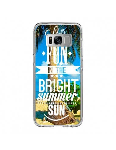 Coque Samsung S8 Fun Summer Sun _té - Eleaxart