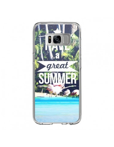 Coque Samsung S8 Have a Great Summer Eté - Eleaxart