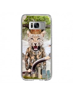 Coque Samsung S8 Hear Me Roar Leopard - Eleaxart