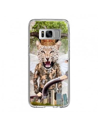 Coque Samsung S8 Hear Me Roar Leopard - Eleaxart