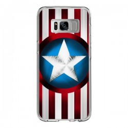 Coque Samsung S8 Captain America Great Defender - Eleaxart