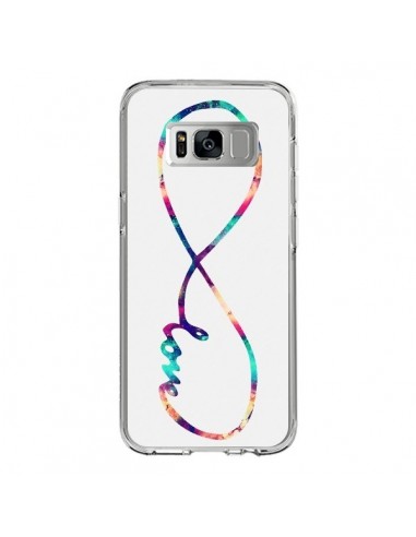 Coque Samsung S8 Love Forever Infini Couleur - Eleaxart