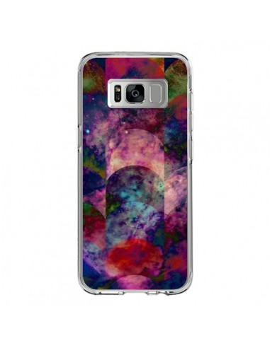 Coque Samsung S8 Abstract Galaxy Azteque - Eleaxart