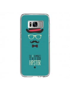Coque Samsung S8 Chapeau, Lunettes, Moustache, Noeud...
