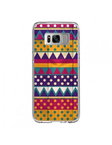 Coque Samsung S8 Mexican Triangle Aztec Azteque - Eleaxart