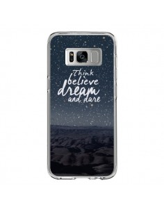 Coque Samsung S8 Think believe dream and dare Pensée...