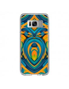 Coque Samsung S8 Cross Heart Azteque Coeur - Eleaxart