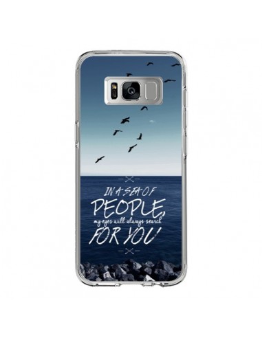 Coque Samsung S8 Sea Mer Plage - Eleaxart