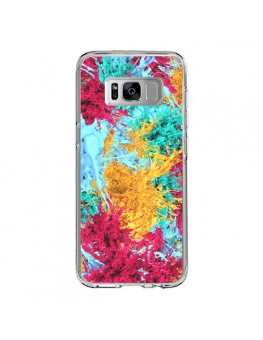 Coque Samsung S8 Splashes Peintures - Eleaxart