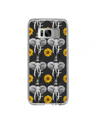 Coque Samsung S8 Elephant Tournesol - Eleaxart