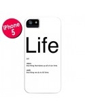 Coque iPhone 5/5S et SE Life - Mary Nesrala