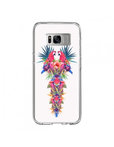 Coque Samsung S8 Parrot Kingdom Royaume Perroquet - Eleaxart