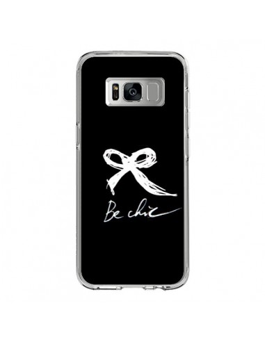 Coque Samsung S8 Be Chic Noeud Papillon Blanc -  Léa Clément