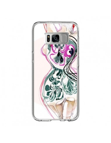 Coque Samsung S8 Femme en fleurs - Elisaveta Stoilova