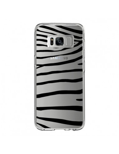 Coque Samsung S8 Zebre Zebra Noir Transparente - Project M