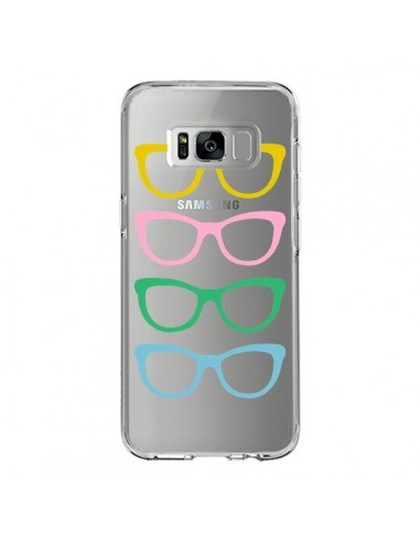 Coque Samsung S8 Sunglasses Lunettes Soleil Couleur Transparente - Project M