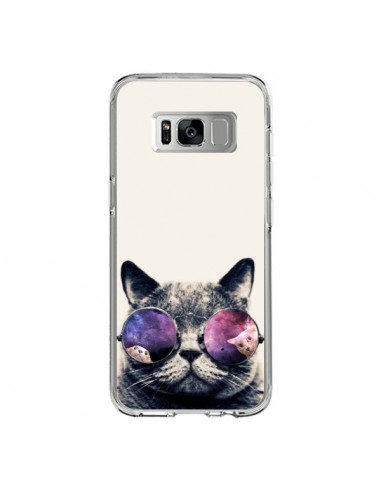 Coque Samsung S8 Chat à lunettes - Gusto NYC