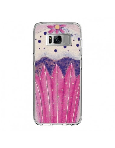 Coque Samsung S8 Cupcake Rose - Irene Sneddon