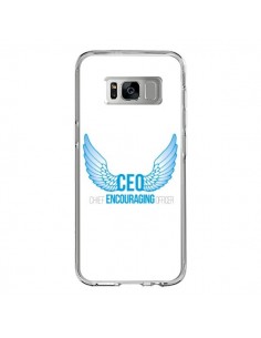 Coque Samsung S8 CEO Chief Encouraging Officer Bleu -...