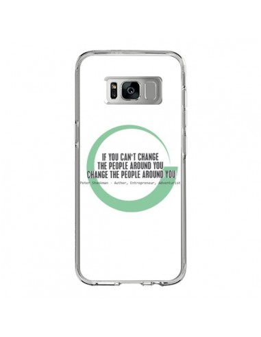 Coque Samsung S8 Peter Shankman, Changing People - Shop Gasoline